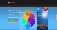 Desktop Screenshot of metrosidebar.com